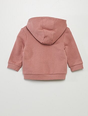 Felpa con zip e cappuccio