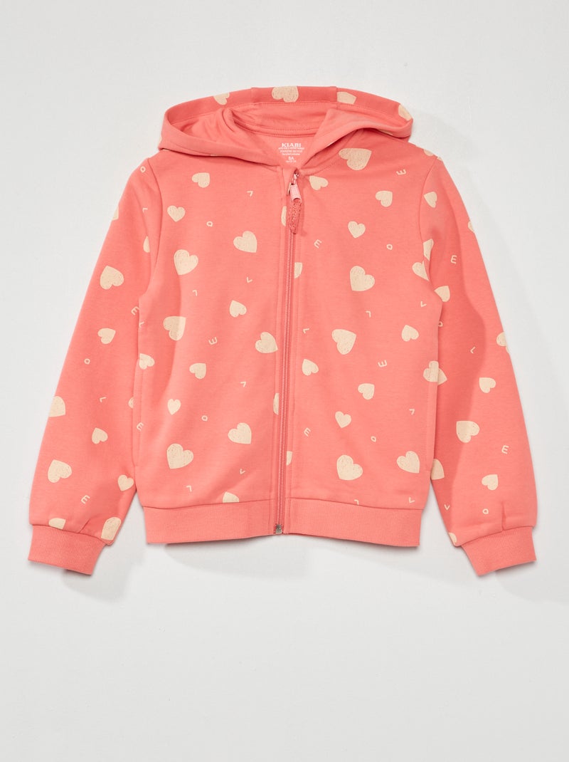 Felpa Con Cappuccio Da Donna Rosa, Maniche Lunghe, Stampa Floreale, Taglia M - Casual Invernale Con Tasche