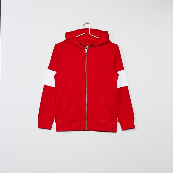 felpe con zip e cappuccio ragazzo