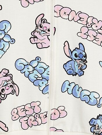 Felpa con zip e cappuccio 'Stitch' di 'Disney'