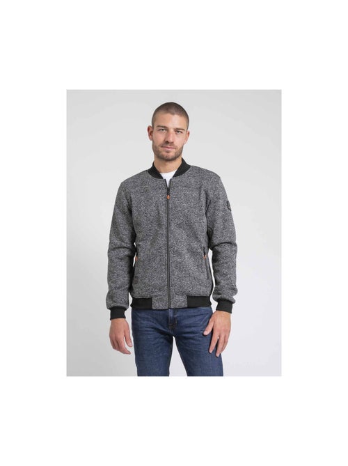 Felpa con zip e colletto alto WALTAREK - Kiabi