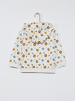 Felpa con zip eco-sostenibile - Kiabi