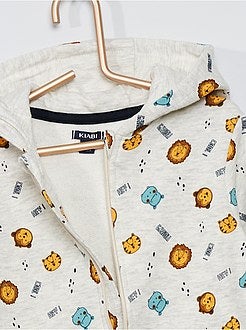 Felpa con zip eco-sostenibile - Kiabi