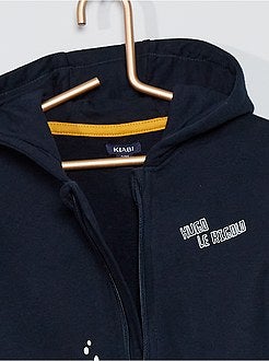 Felpa con zip eco-sostenibile - Kiabi