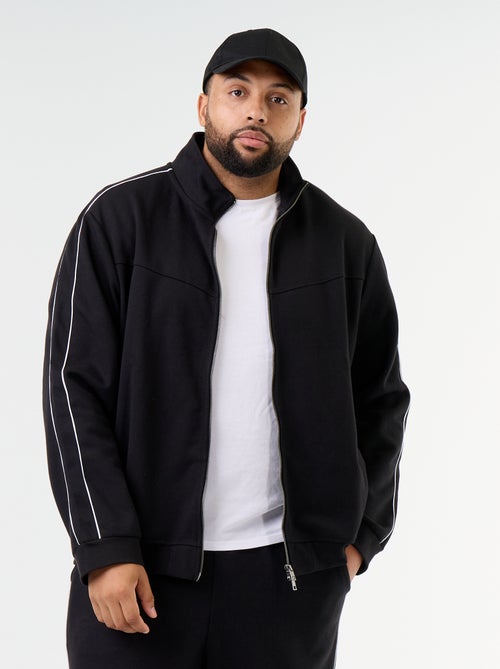 Felpa con zip in pile leggero - Kiabi Felpa con zip in pile leggero - Kiabi