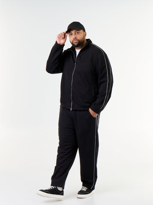 Felpa con zip in pile leggero - Kiabi Felpa con zip in pile leggero - Kiabi