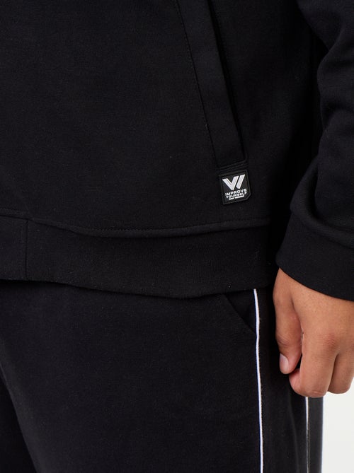 Felpa con zip in pile leggero - Kiabi Felpa con zip in pile leggero - Kiabi