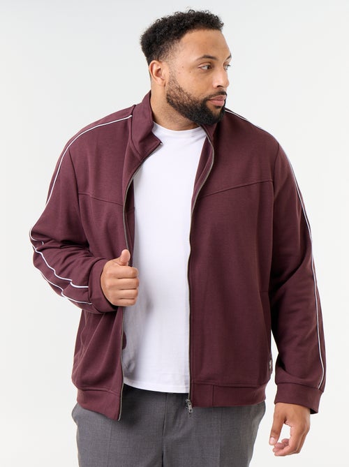 Felpa con zip in pile leggero - Kiabi Felpa con zip in pile leggero - Kiabi