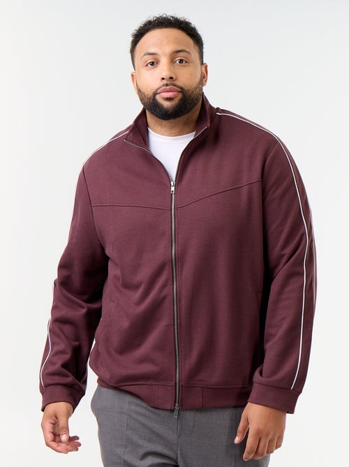 Felpa con zip in pile leggero - Kiabi Felpa con zip in pile leggero - Kiabi
