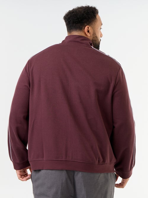 Felpa con zip in pile leggero - Kiabi Felpa con zip in pile leggero - Kiabi
