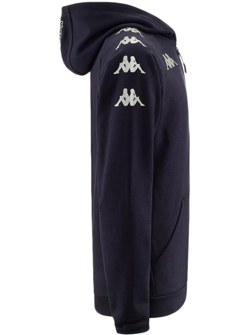 Felpa con Zip Kappa per Ragazzo - Blu marino - Kiabi