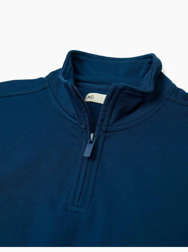 Felpa con zip, MO Fashion Blu - Kiabi