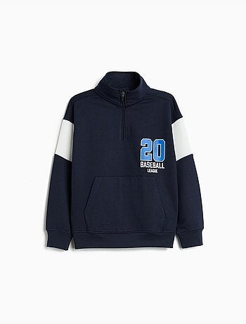 Felpa con zip, MO Fashion