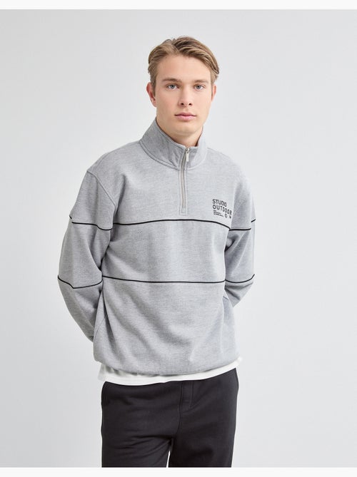 Felpa con zip, MO Fashion - Kiabi Felpa con zip, MO Fashion - Kiabi