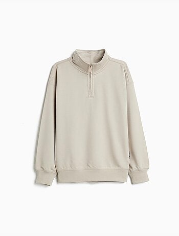 Felpa con zip, MO Fashion