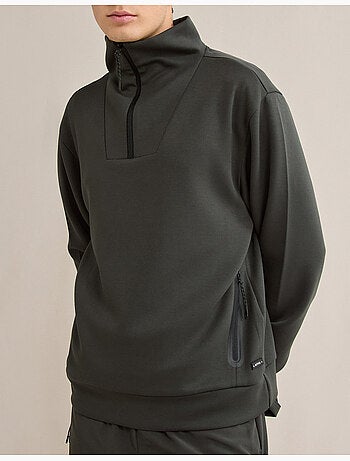 Felpa con zip, MO Fashion