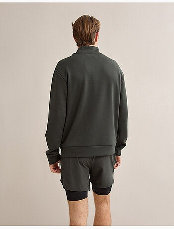 Felpa con zip, MO Fashion