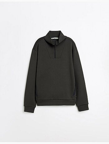 Felpa con zip, MO Fashion