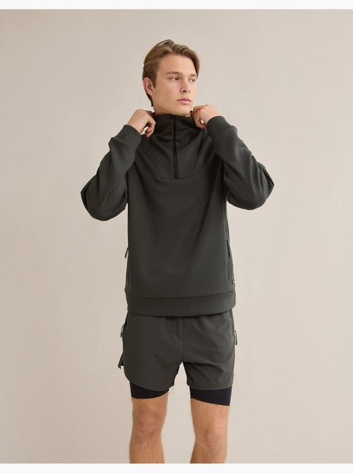 Felpa con zip, MO Fashion - Kiabi Felpa con zip, MO Fashion - Kiabi
