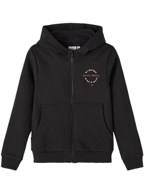 Felpa con Zip per Ragazza Name It - Kiabi
