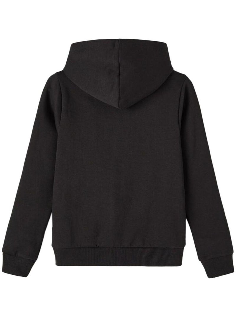 Felpa con Zip per Ragazza Name It Nero - Kiabi