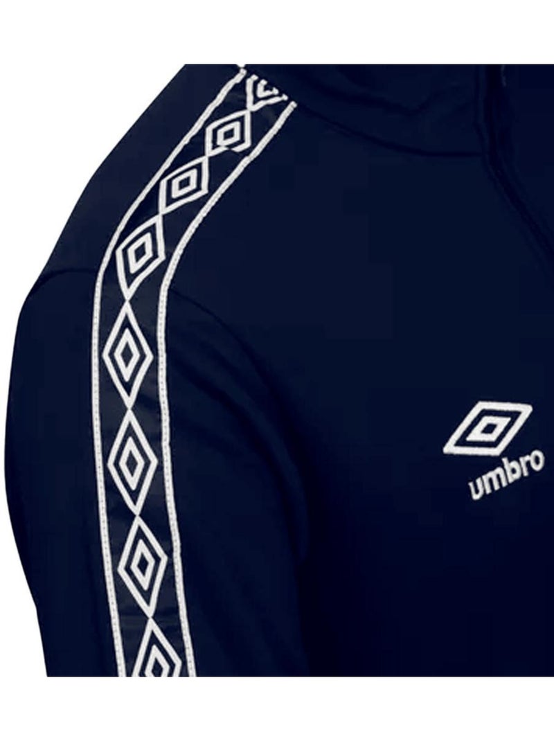 Felpa con zip umbro per ragazzo, Blu marino - Kiabi