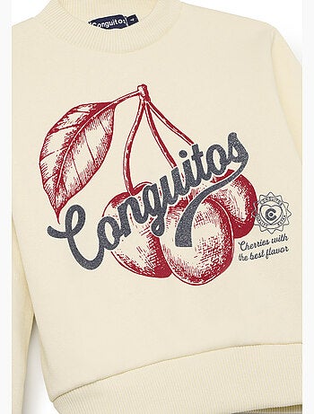 Felpa conguitos logo cherry