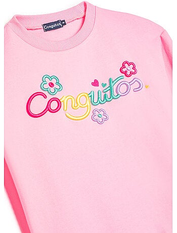 Felpa conguitos logo frontal
