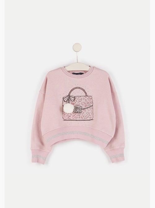 Felpa conguitos pompón sudadera - Kiabi