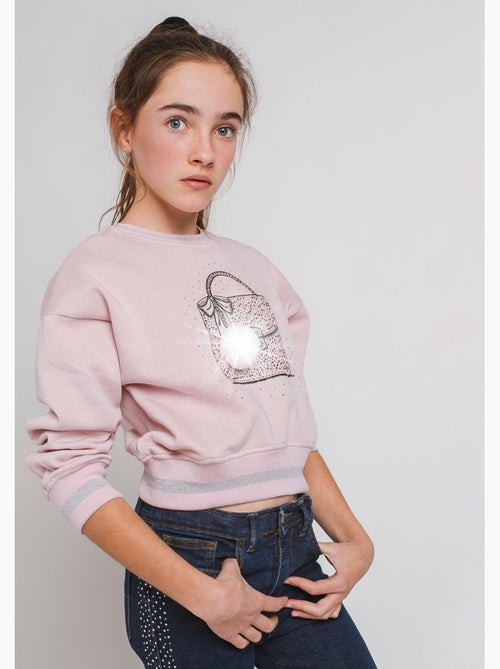 Felpa conguitos pompón sudadera - Kiabi