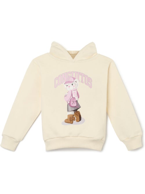 Felpa conguitos sudadera con logo animado - Kiabi