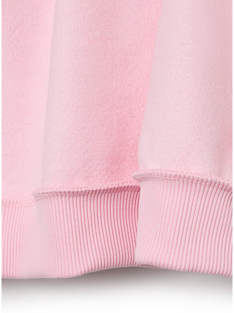 Felpa conguitos sudadera con logo Rosa - Kiabi