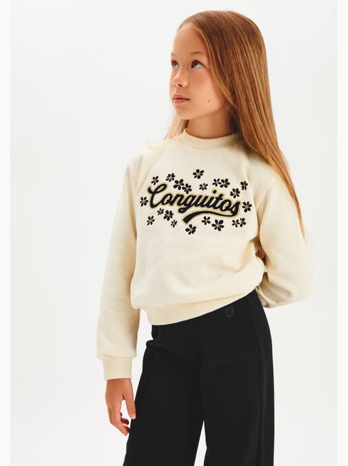 Felpa conguitos sudadera logo marca - Kiabi Felpa conguitos sudadera logo marca - Kiabi