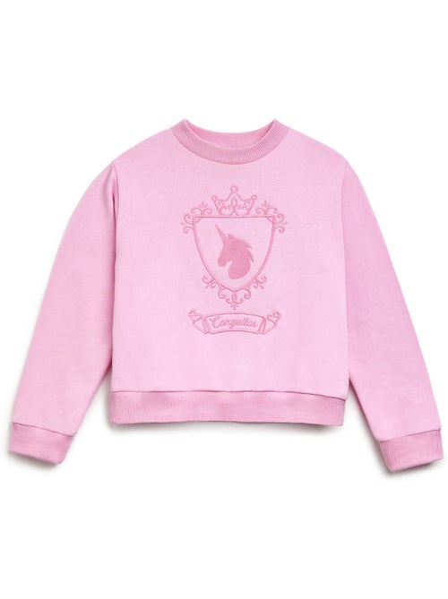 Felpa conguitos sudadera unicornio - Kiabi