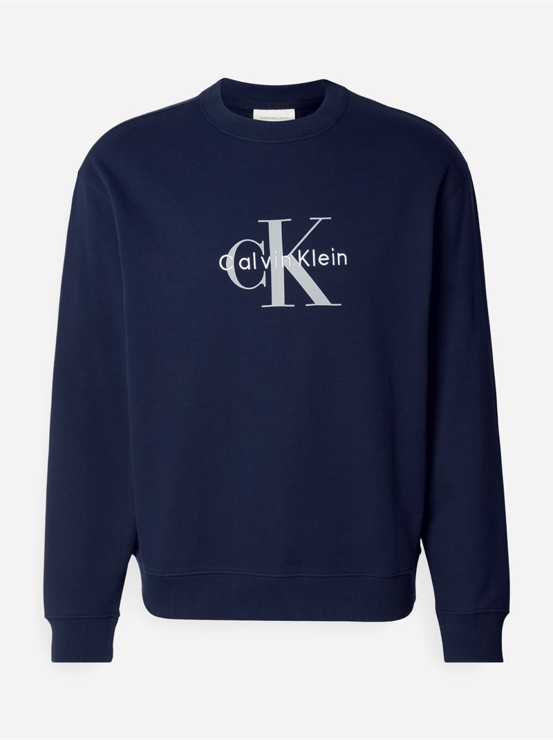 Felpa Conicità sottile - Calvin Klein Blu scuro - Kiabi