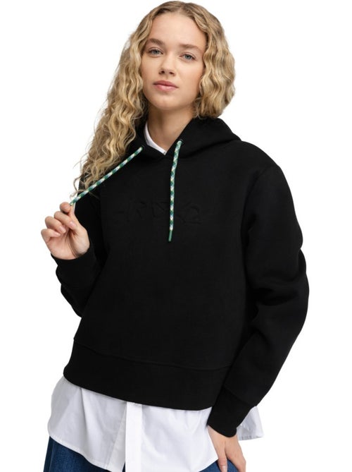 Felpa corta con cappuccio da donna donna jolla-w - Kiabi