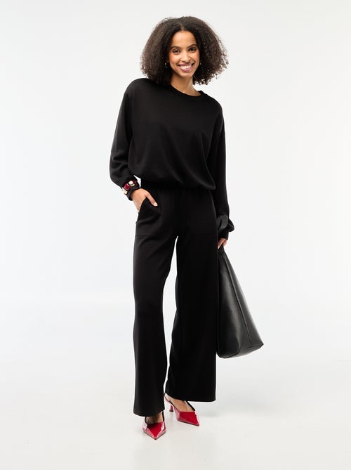 Felpa corta con effetto a palloncino - Kiabi Felpa corta con effetto a palloncino - Kiabi