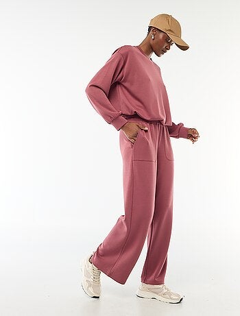 Felpa corta con effetto a palloncino