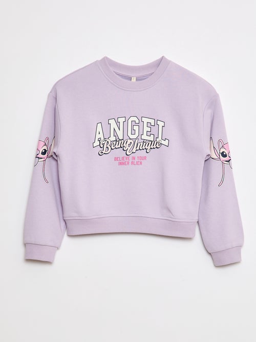 Felpa corta 'Stitch' - Kiabi