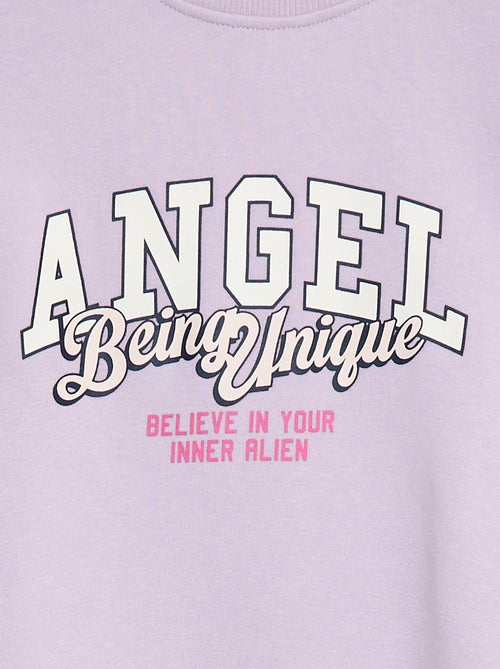 Felpa corta 'Stitch' - Kiabi