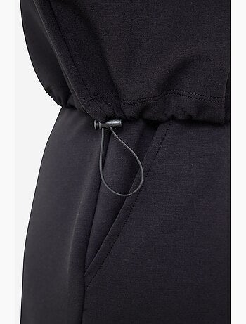 Felpa crop con collo alto silky feel penti