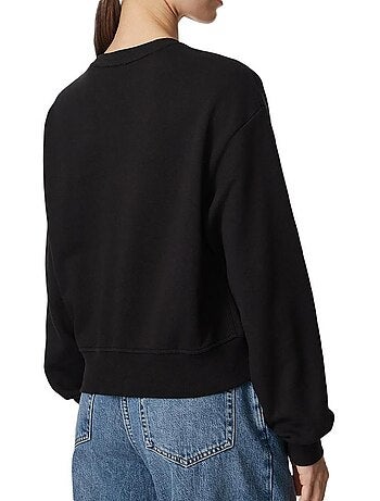 Felpa cropped da donna calvin klein jeans