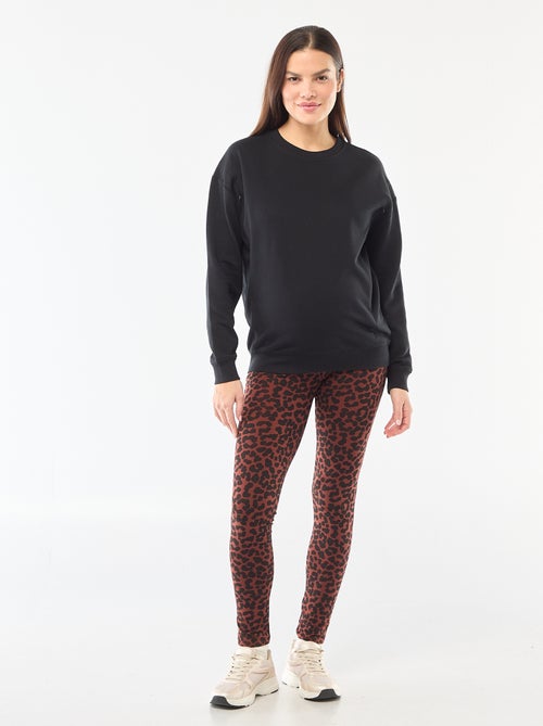 Felpa da allattamento in felpa garzata - Kiabi