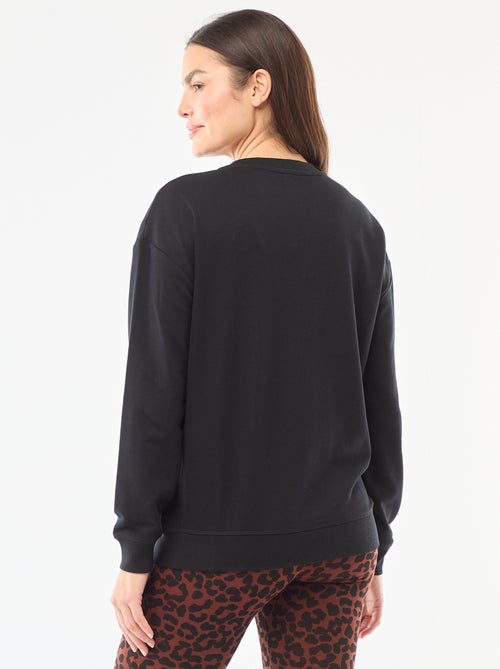 Felpa da allattamento in felpa garzata - Kiabi