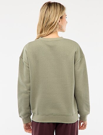 Felpa da allattamento in tessuto felpato