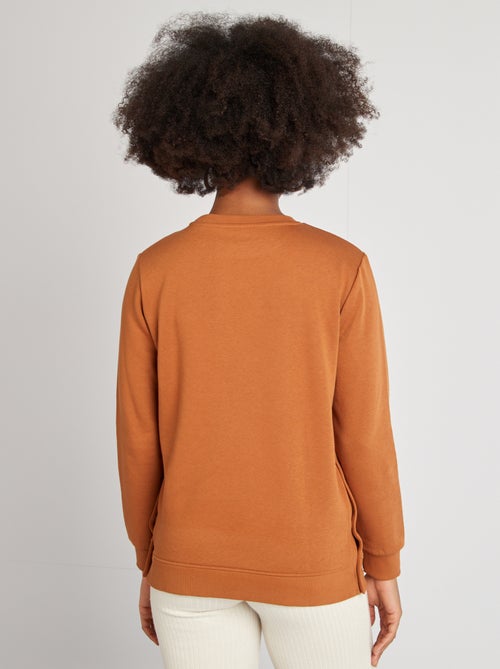 Felpa da allattamento stampato - Kiabi