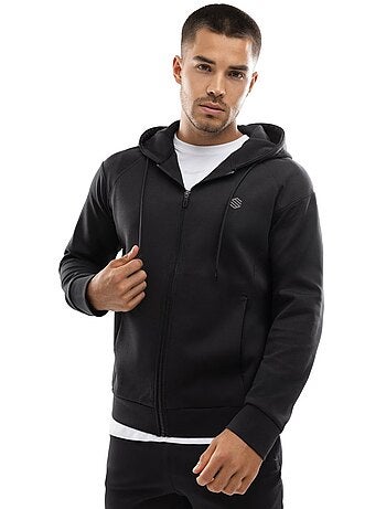 Felpa da allenamento con cerniera zip da uomo fitness uomo intrepid