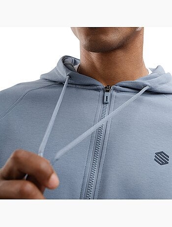 Felpa da allenamento con cerniera zip da uomo fitness uomo surpass