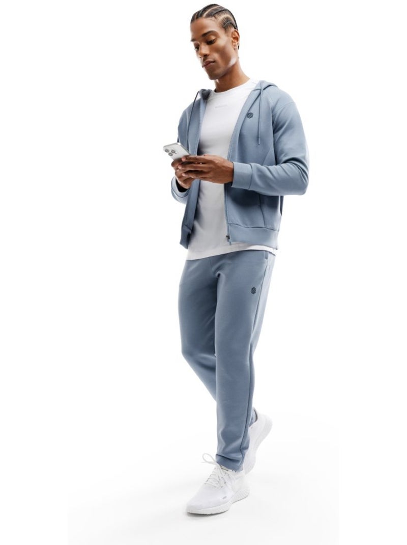 Felpa da allenamento con cerniera zip da uomo fitness uomo surpass Blu - Kiabi
