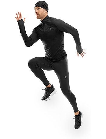 Felpa da corsa da uomo con mezza zip fitness uomo intuit